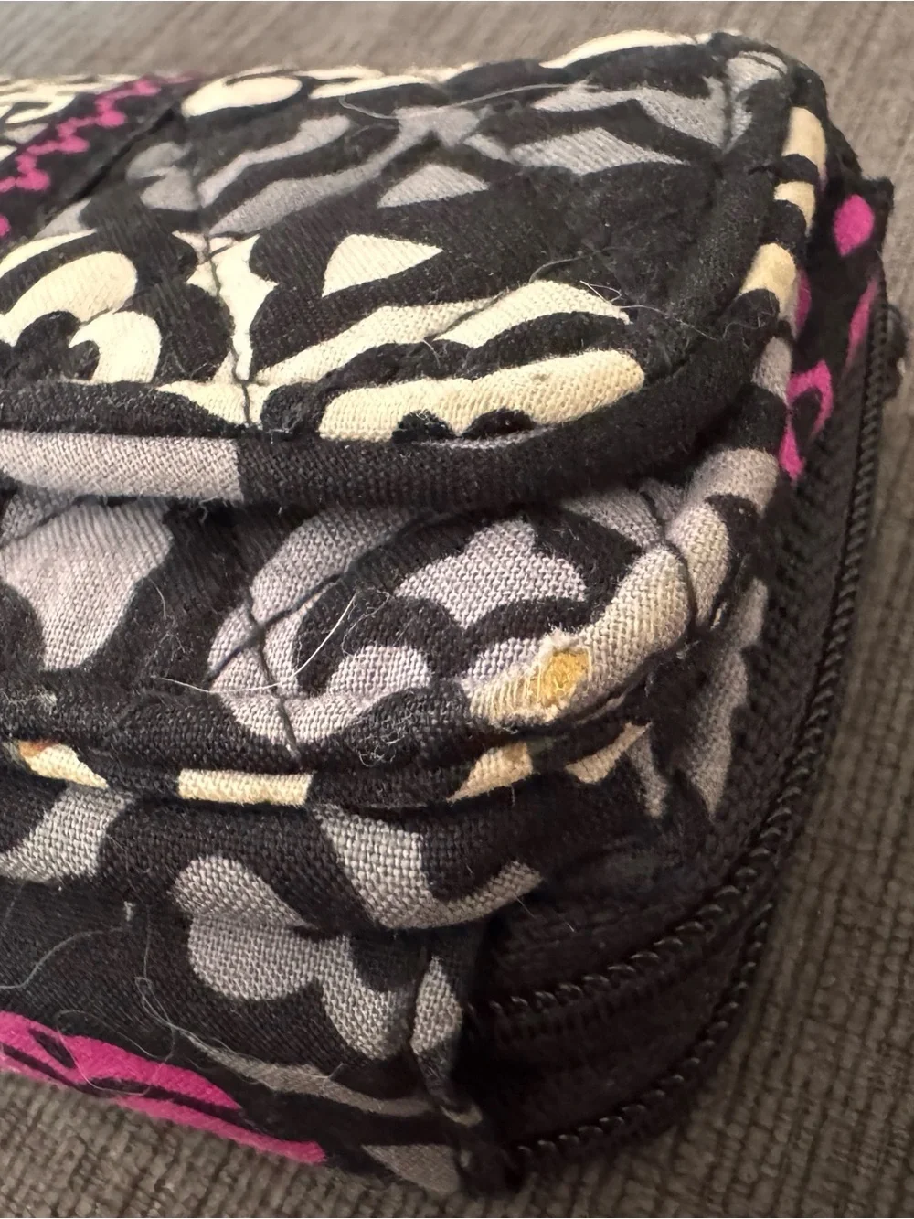 Vera Bradley Quilted Wristlet Clutch